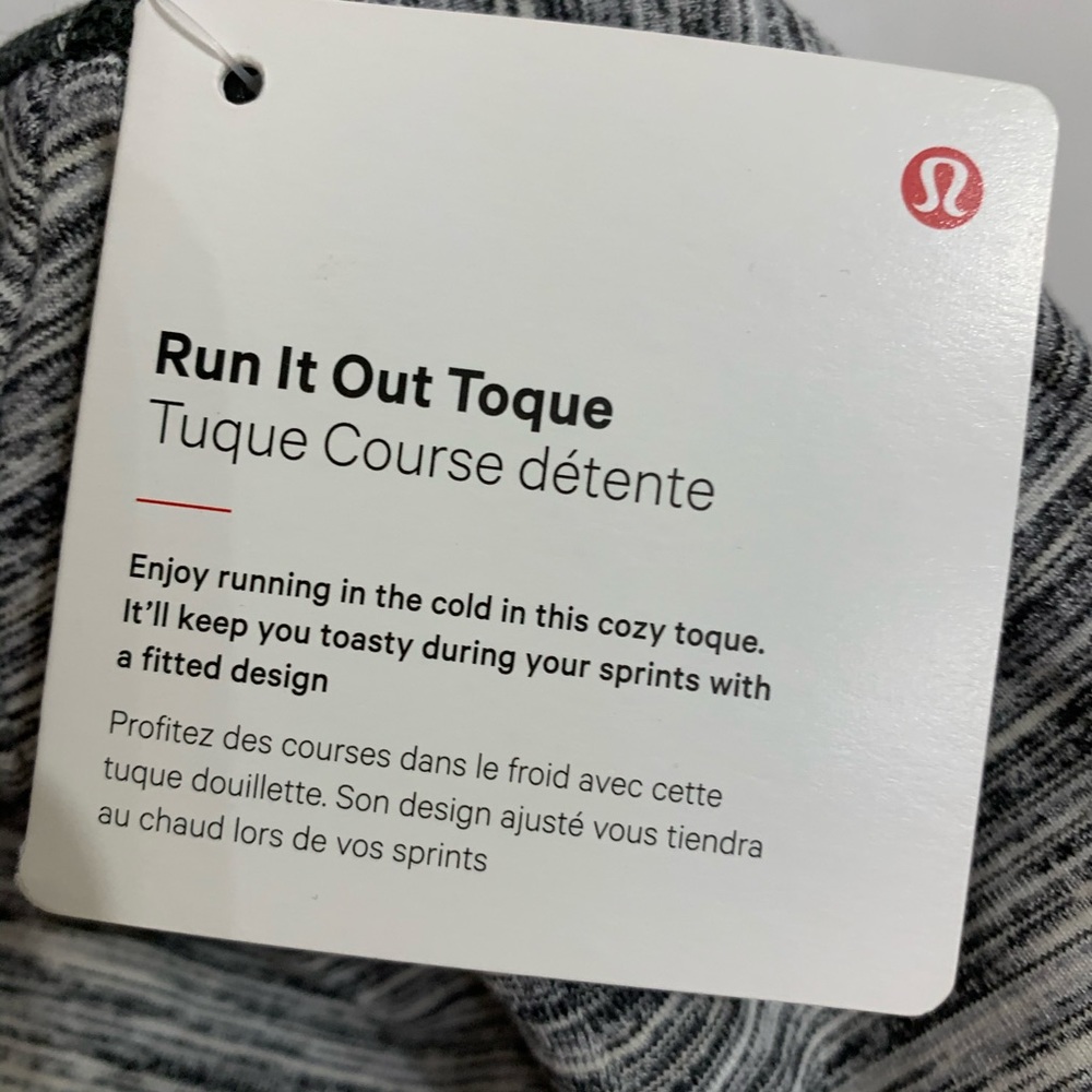 LAST 1 🎀LULULEMON RUN IT OUT TOQUE BNWT - Picture 12 of 15